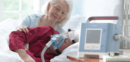trilogy 100 is one of the best ventilators being used by patient at home